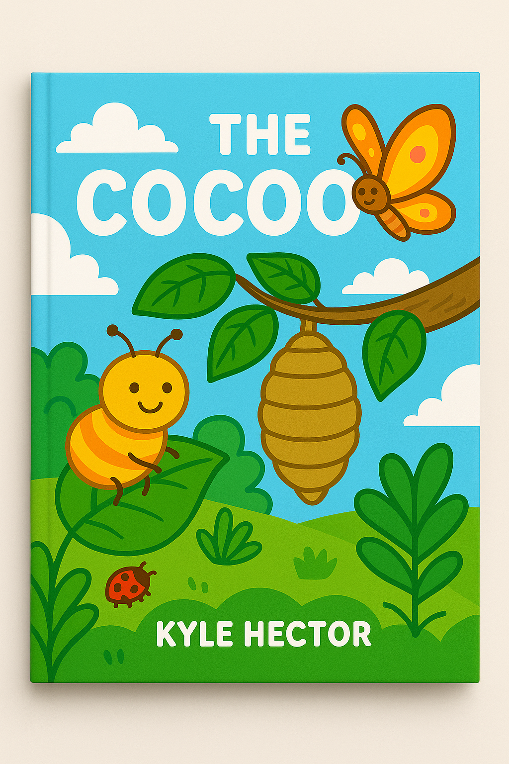 The Cocoon book cover by Kyle Hector
